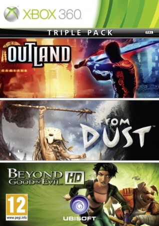 Triple Pack: Beyond Good & Evil + Outland + From Dust - Xbox 360