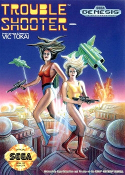 Trouble Shooter (import USA) en boîte - Megadrive