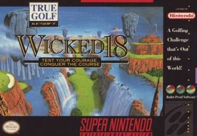 True Golf Classics: Wicked 18 (import USA) - Super Nintendo