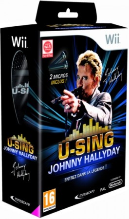 U-Sing : Johnny Hallyday + 2 micros - Wii