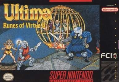Ultima runes of virtue II (import USA) - Super Nintendo