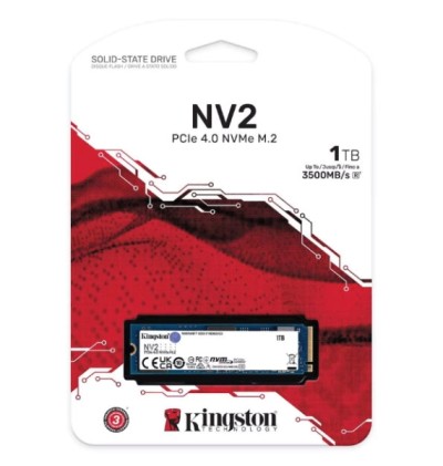 Disque Dur interne SSD Kingston NV2 M.2 2280 NVMe 1 To  - Multimedia
