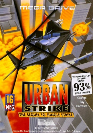 Urban Strike en boîte - Megadrive