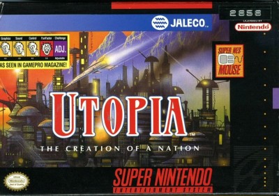 Utopia (import USA) en boîte - Super Nintendo