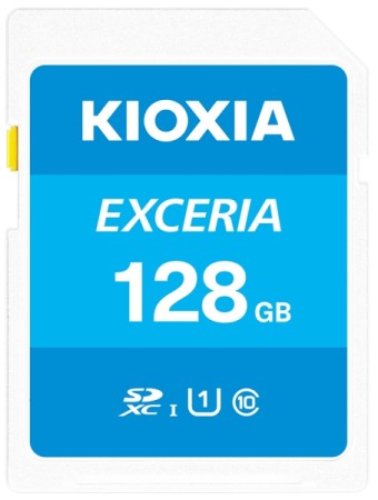 Carte mémoire flash 128 Go - UHS-I U1 / Class10 - SDXC UHS-I - Kioxia - Multimedia
