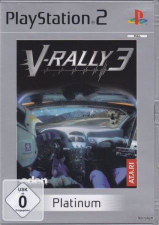 V-Rally 3 Platinum - Playstation 2