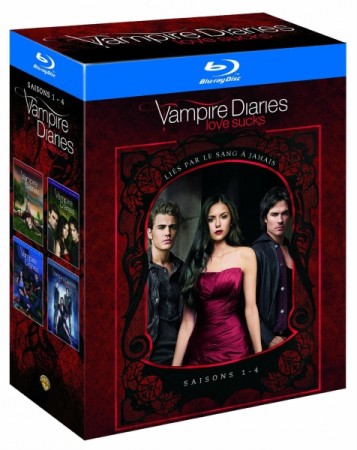 Vampire Diaries - Saisons 1 à 4 - BluRay
