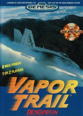 Vapor Trail (import USA) - Megadrive