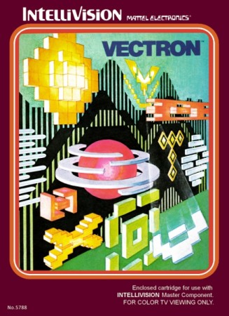 Vectron en boîte sous blister - Mattel Intellivision
