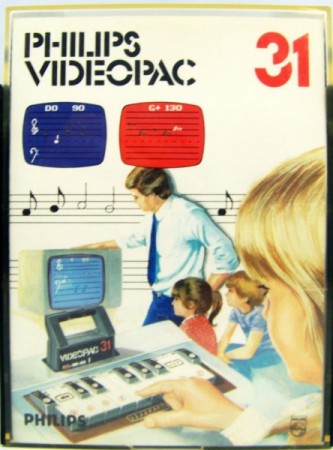 Musicien Videopac N°31 en boîte  - Philips Videopac