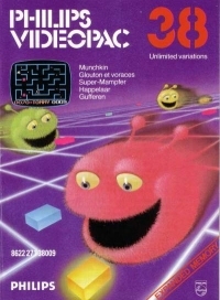 Munchkin Glouton et Voraces Videopac N°38  - Philips Videopac