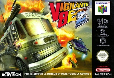 Vigilante 8 Second Offense en boîte - Nintendo 64