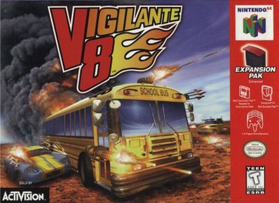 Vigilante 8 (import USA) en boîte - Nintendo 64