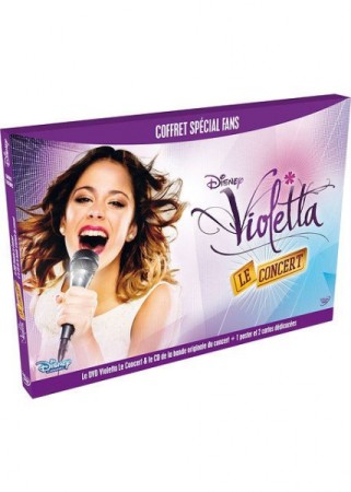 Violetta le concert coffret spécial fans - DVD
