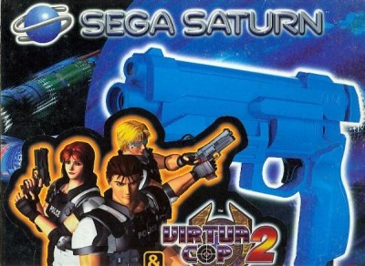 Virtua Cop 2 avec pistolet  - Saturn