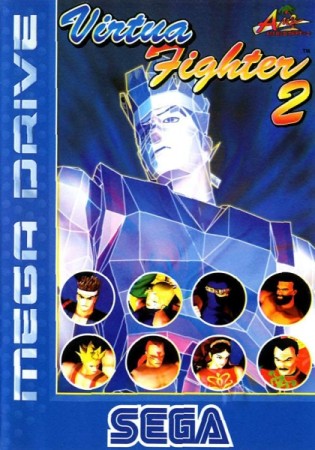 Virtua Fighter 2 en boîte - Megadrive