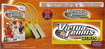 Virtua Tennis 2009 et Raquettes - Wii