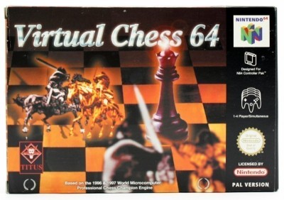 Virtual Chess 64 en boîte - Nintendo 64