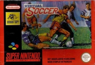 Virtual Soccer en boîte - Super Nintendo