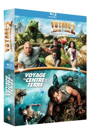 voyage au centre de la terre 1&2 coffret - BluRay