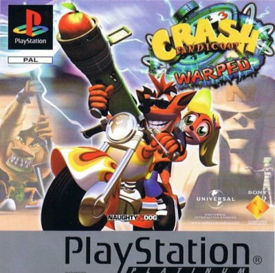 Crash Bandicoot 3 : Warped Platinum - Playstation One