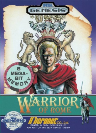 Warrior of Rome (Import USA) - Megadrive