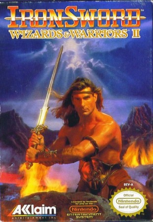 Wizards & Warriors II : Iron Sword (import USA) - NES