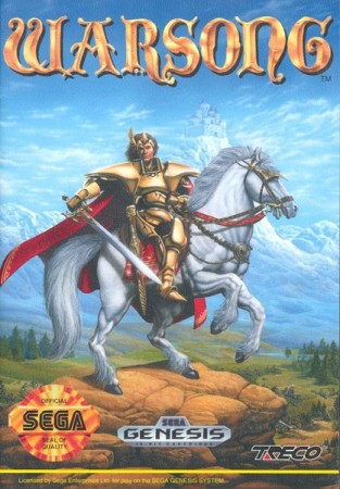 Warsong (import USA) en boîte - Megadrive