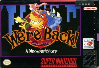 We're Back! A Dinosaur's Story (import USA) - Super Nintendo