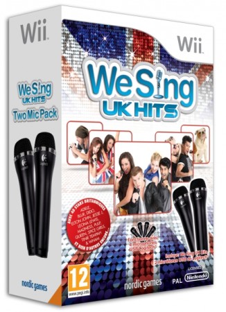 We Sing UK Hits et 2 Micros (import anglais) - Wii