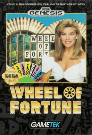 Wheel of Fortune (import USA) en boîte - Megadrive
