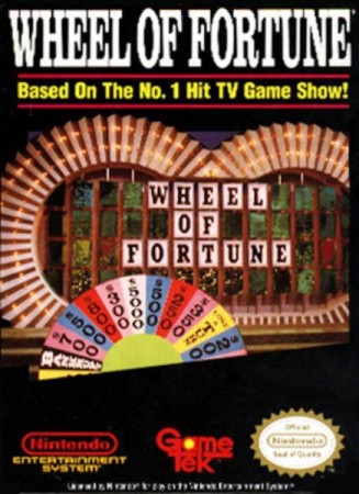 Wheel of Fortune (import USA) en boîte  - NES