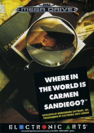 Where in the World is Carmen Sandiego ? (En Boite) - Megadrive