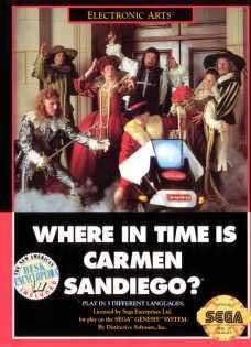 Where in Time is Carmen Sandiego (import USA) - Megadrive
