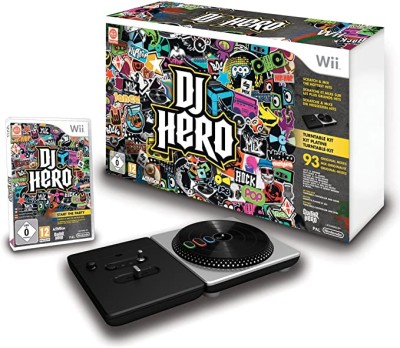 DJ Hero et Platine en boîte - Wii