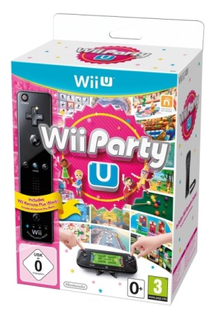Wii Party U + Télécommande Wii Plus Noire - Wii U