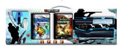 Wild Adventures avec Canne à Pêche et Fusil  - Wii