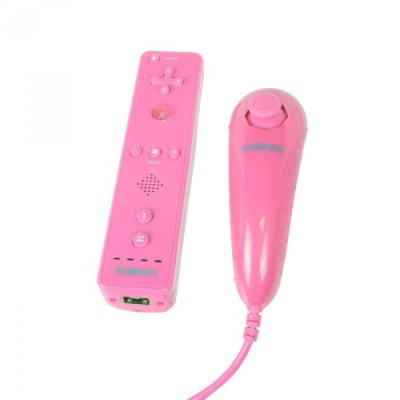 Wiimote et Nunchuk Roses Konix - Wii