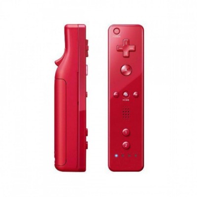 Wiimote Rouge et Wii Motion Plus - Wii