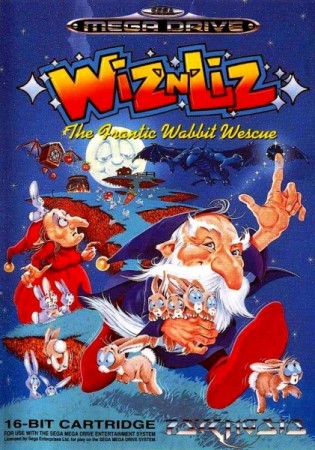 Wiz 'N' Liz en boîte - Megadrive