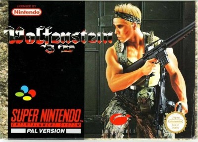 Wolfenstein 3D en boîte - Super Nintendo
