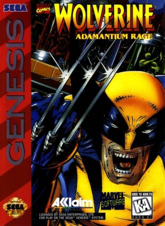 Wolverine: Adamantium Rage (import USA)   - Megadrive