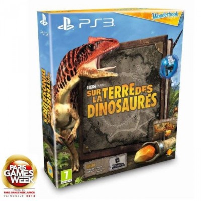 Wonderbook: Sur la Terre des Dinosaures + Grimoire - Playstation 3