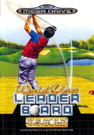 World Class Leader board en boîte - Megadrive