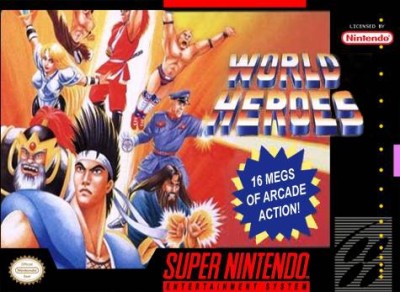 World Heroes (import USA) En Boite - Super Nintendo