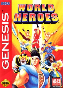 World Heroes (import USA) - Megadrive