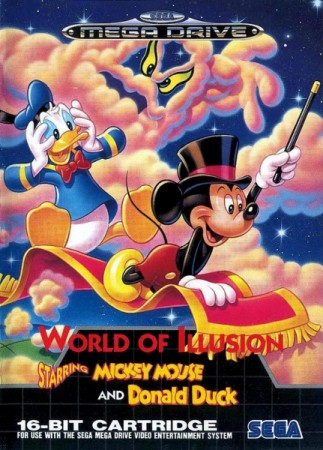 World of Illusion Starring Mickey Mouse & Donald Duck en boîte - Megadrive