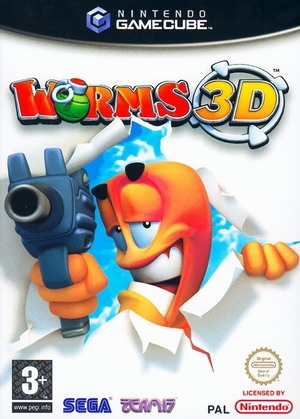 Worms 3D sous blister d'origine - GameCube