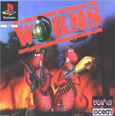 Worms sous blister - Playstation One