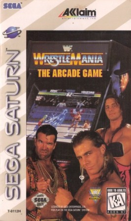 WWF Wrestlemania: The Arcade Game (import USA) - Saturn